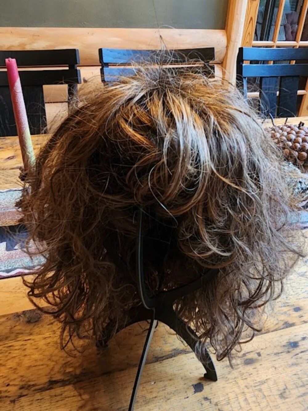 Ellen Wille Design Layered Curly Highlighted Wig Brown Blonde Mix - Picture 4 of 8